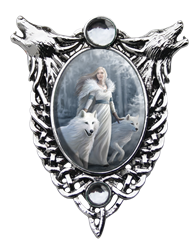 Anne Stokes Winter Guardians Cameo 