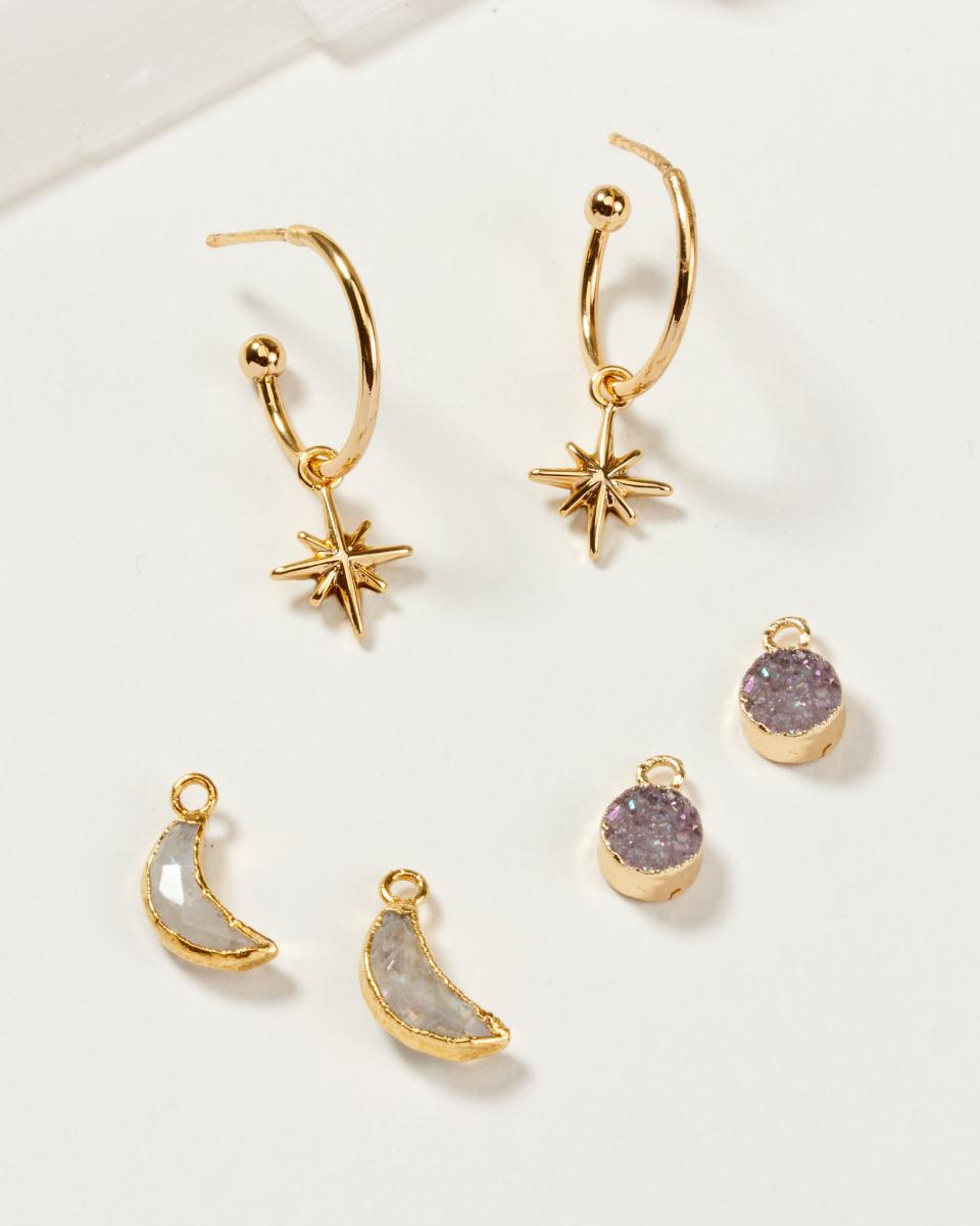 interchangeable earring set