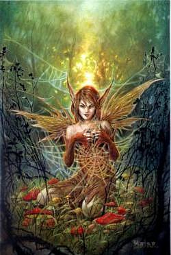 Briar Mythology Card-The Cobweb Fairy 
