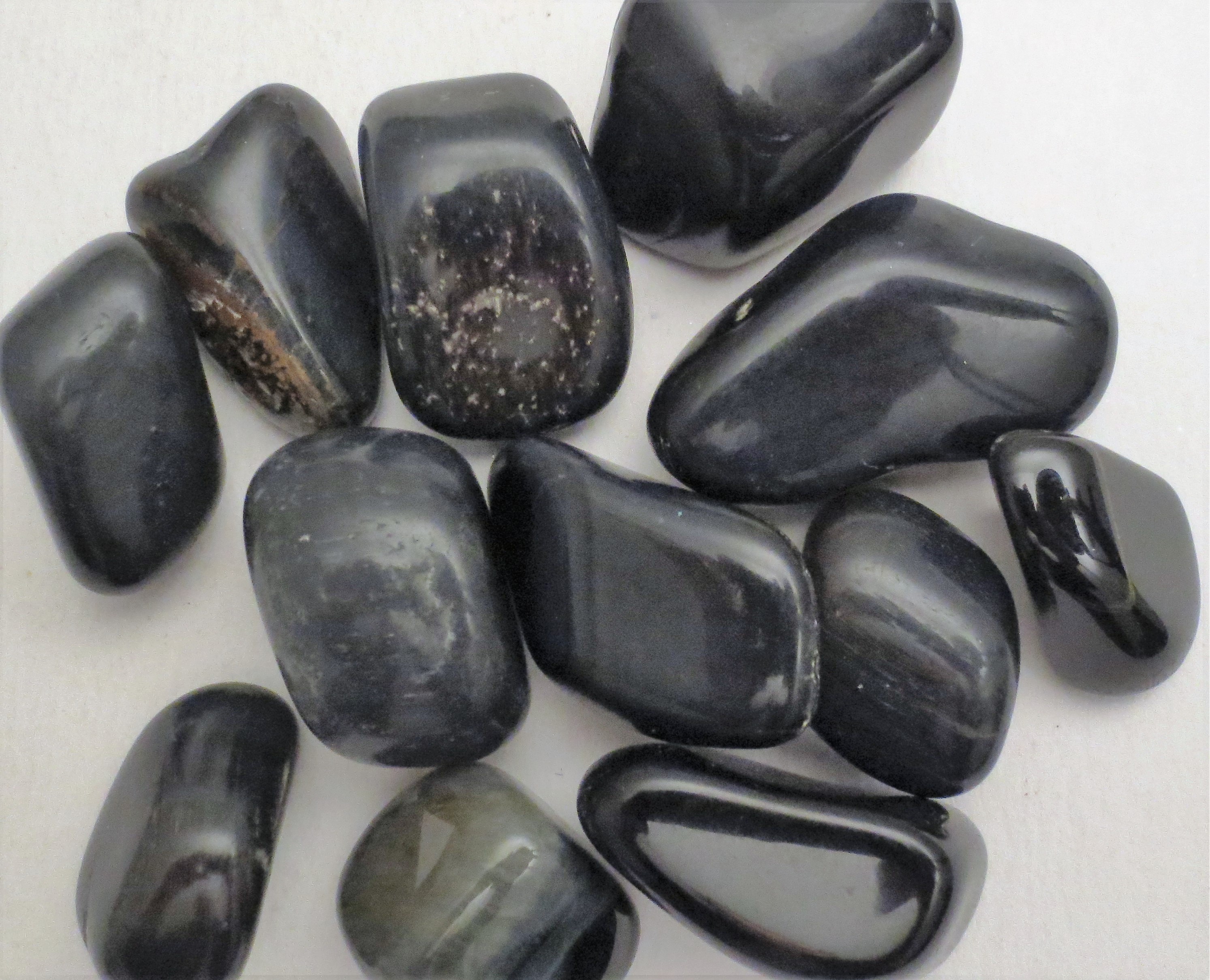 Tigers Eye Blue Tumbled And Polished Tp Bte