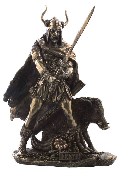 - Norse God Freyr Statue #USWU75321A4