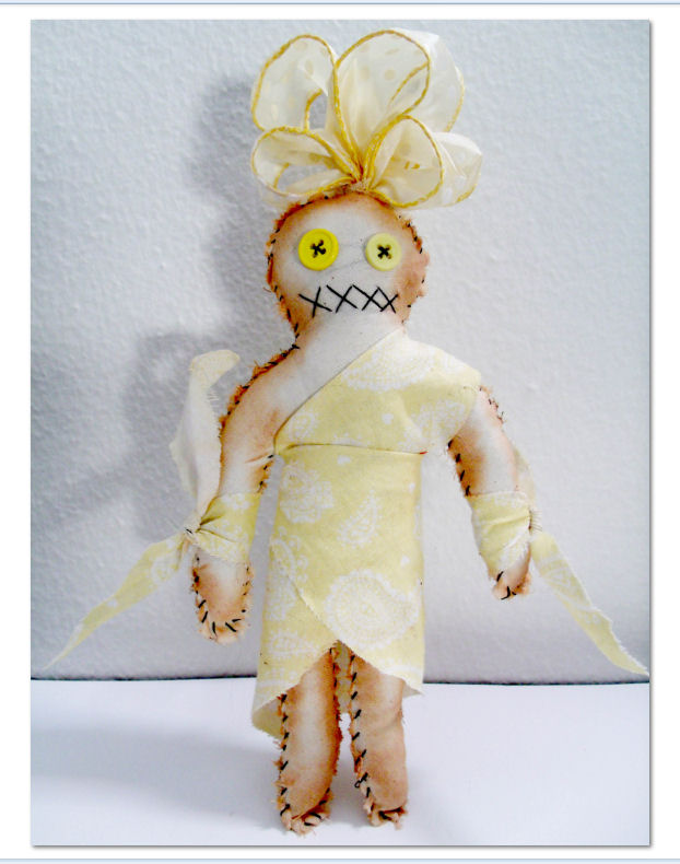 The Pen is Mightier – Yellow Voodoo Doll for Creativity #AT-YCVD