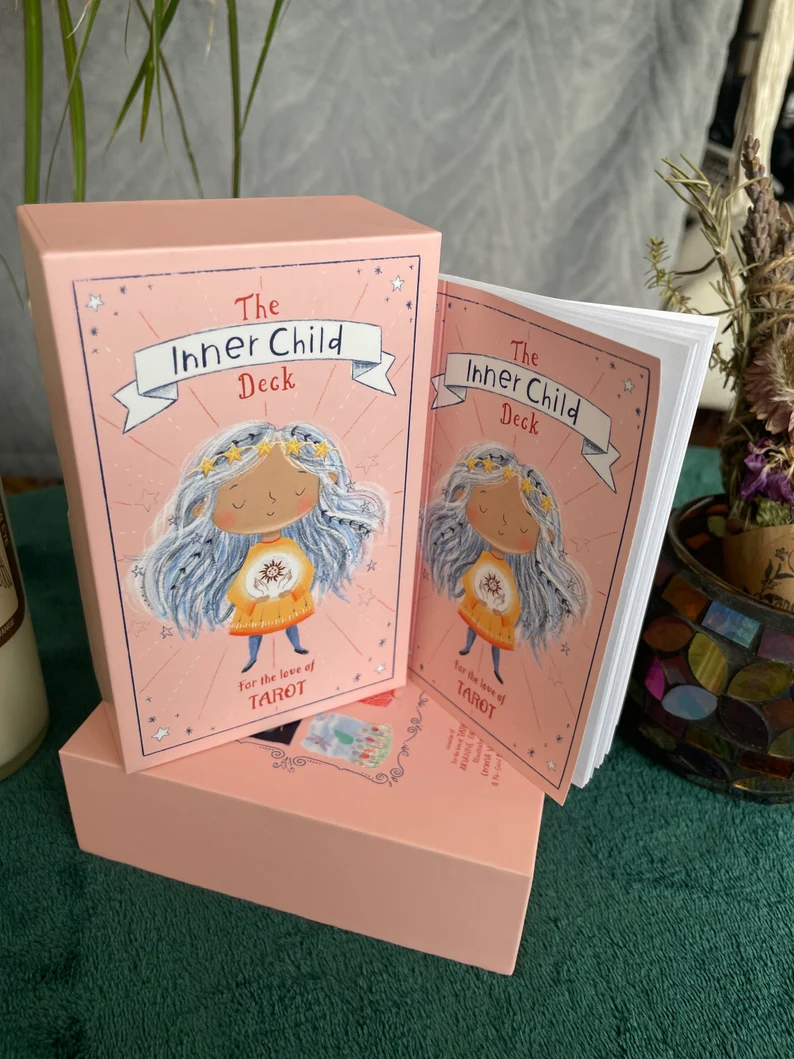 The Inner Child Deck for the Love of Tarot! Beginner deck for our inner child  The Inner Child Deck for the Love of Tarot! Beginner deck for our inner child 