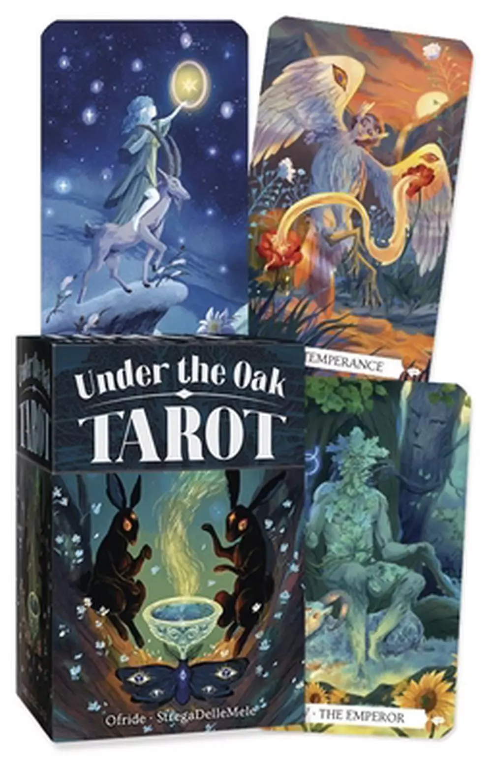 On Sale! 20% off! Under the Oak Tarot Deck by Ofride Cards Book Under the Oak Tarot Deck by Ofride Cards Book