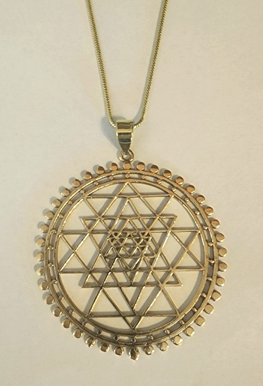 Sri yantra sale necklace