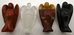 Carved Gemstone Guardian Angel  - CANG