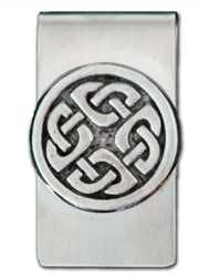 Celtic Knotwork Money Clip 