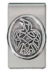 Celtic Raven Money Clip 