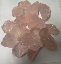 Gemmy Rough Rose Quartz 