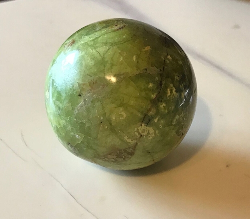 Green Opal Sphere