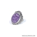 Size 8- Sterling Silver Charoite Ring by Sarda - prm-101