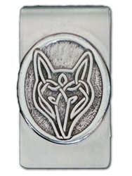 Celtic Wolf Money Clip 